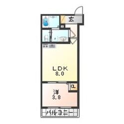 加美駅 徒歩7分 2階の物件間取画像